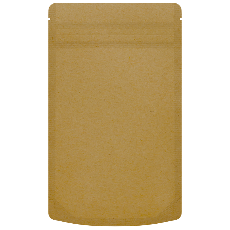 1/2 Ounce CR Exit Bags Kraft / Kraft - Tear Notch Mylar Bags - Child Resistant - (1,000 qty.)