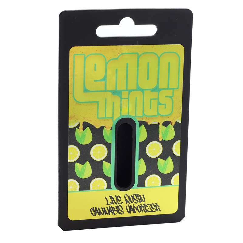 Cart Card V2 - Black Premium CR Cartridge Box Container Lemon Mints Labels (100 qty.)