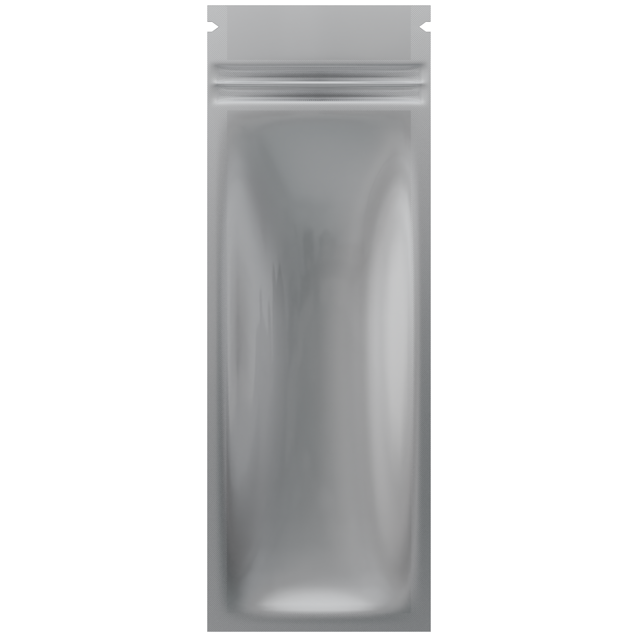 Pre Roll Top Disposable Zipper CR Exit Mylar Bags Matte Black / Gloss Clear - 2.16" x 6"- Child Resistant - (1,000 qty.) - Dragon Chewer