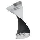 1/4th Ounce CR Exit Bags Matte Black / Gloss Clear - Tear Notch Mylar Bags - Child Resistant - (1,000 qty.) - Dragon Chewer