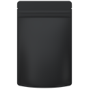 1 Ounce CR Exit Bags Matte Black / Clear - Tear Notch Mylar Bags - Child Resistant - (1,000 qty.) - Dragon Chewer