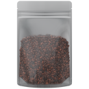 1 Ounce CR Exit Bags Matte Black / Clear - Tear Notch Mylar Bags - Child Resistant - (1,000 qty.) - Dragon Chewer