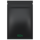 1 Gram Matte Black & Matte Black Mylar Bags - 100% Recyclable (1000 qty.) - Dragon Chewer
