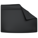 Large 12 x 9 CR Exit Bags Matte Black Opaque Mylar Bags - Child Resistant - (800 qty.) - Dragon Chewer