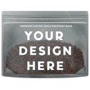 Large Exit Custom Printed CR Child Resistant Mylar Barrier Bags - Dragon Chewer