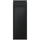Pre Roll Top Disposable Zipper CR Exit Mylar Bags Matte Black / Matte Black - 2.16" x 6"- Child Resistant - (1,000 qty.) - Dragon Chewer