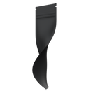 Pre Roll Top Disposable Zipper CR Exit Mylar Bags Matte Black / Matte Black - 2.16" x 6"- Child Resistant - (1,000 qty.) - Dragon Chewer