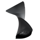 1/8th Ounce 3.5g CR Exit Bags Matte Black / Matte Black - Tear Notch Mylar Bags - Child Resistant - (1,000 qty.) - Dragon Chewer