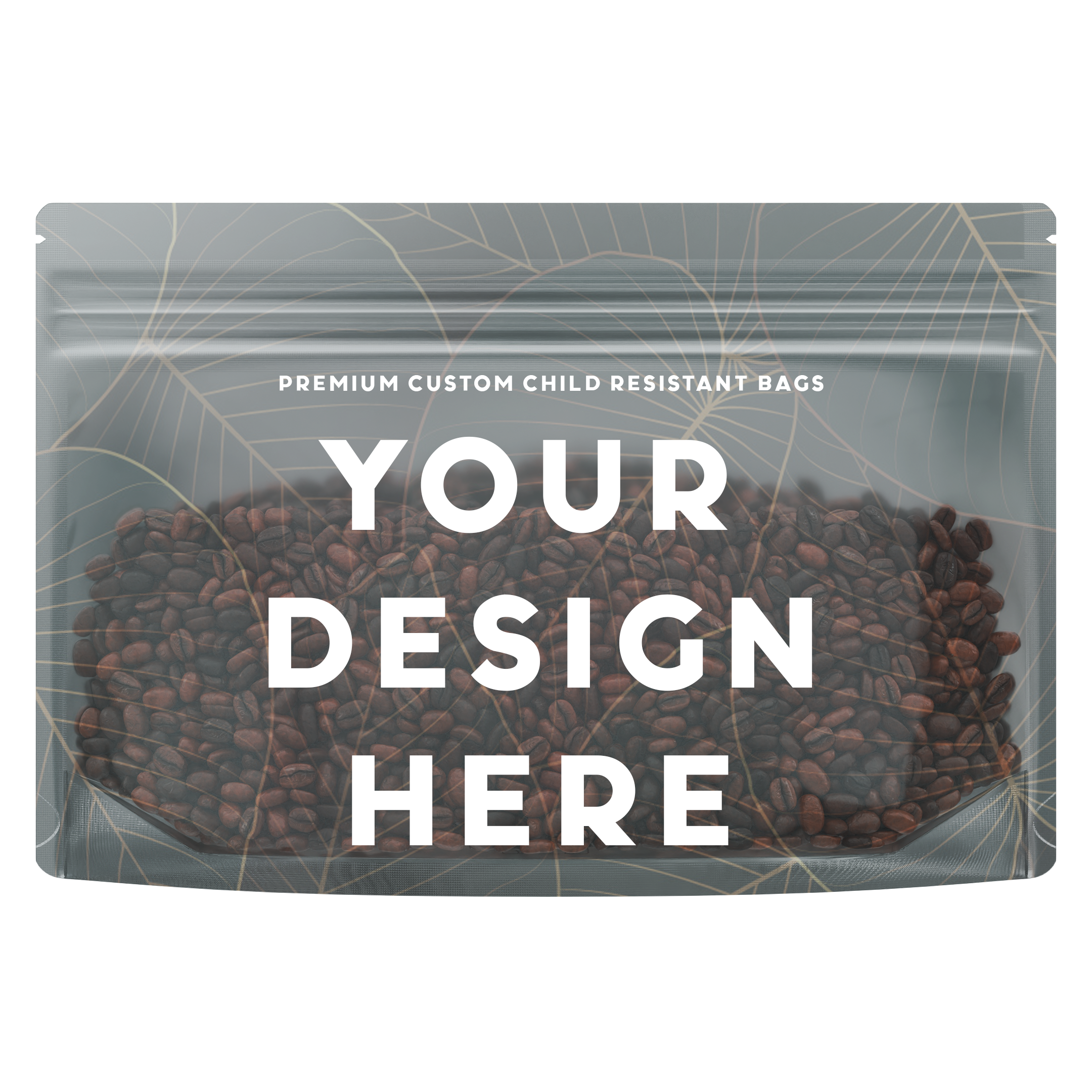 Medium Exit Custom Printed CR Child Resistant Mylar Barrier Bags - Dragon Chewer