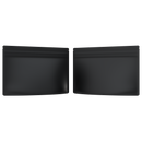 Medium 9 x 6 CR Exit Bags Matte Black Opaque Mylar Bags - Child Resistant - (1,000 qty.) - Dragon Chewer