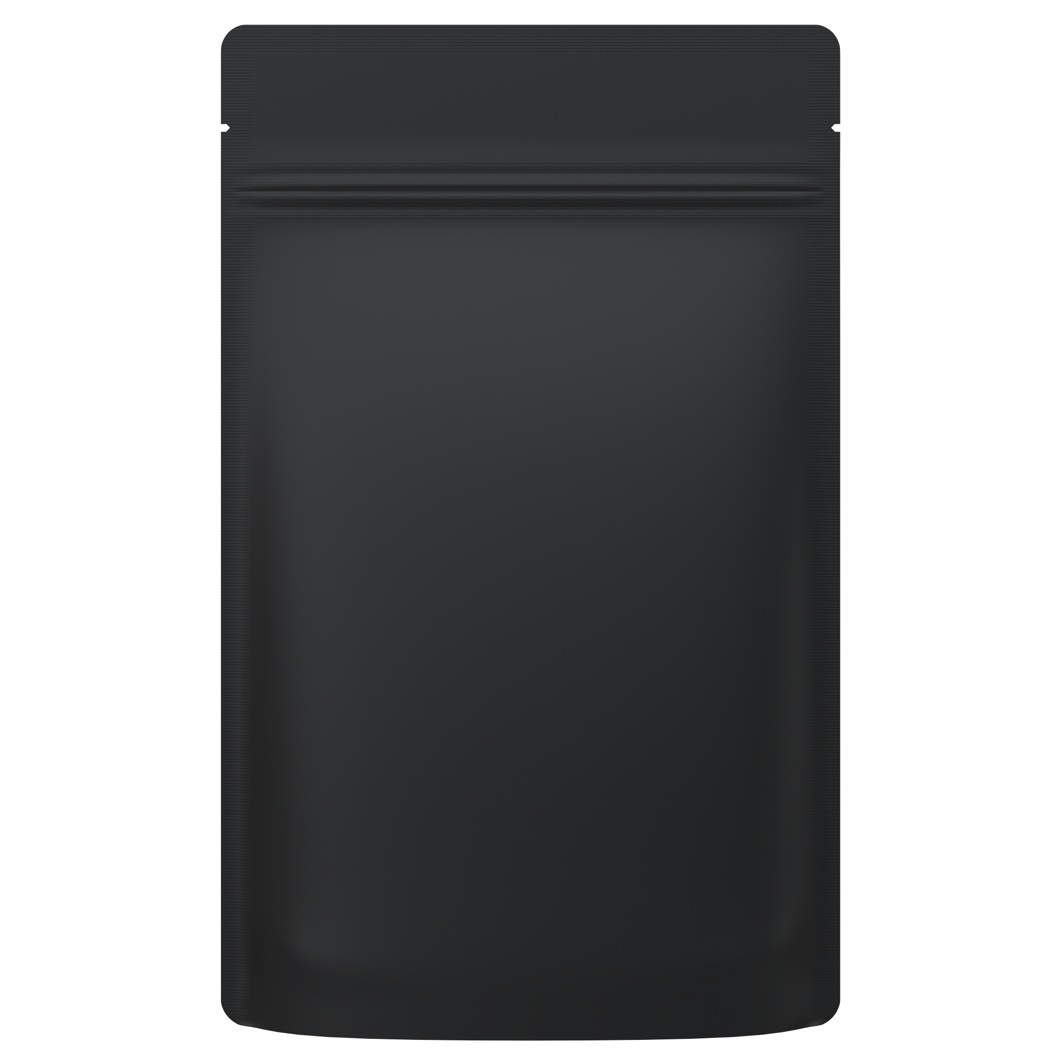 1/4 Ounce Matte Black & Matte Black Mylar Bags - Fast Fill (1000 qty.) - Dragon Chewer