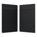 1/4 Ounce Matte Black & Matte Black Mylar Bags - Fast Fill (1000 qty.) - Dragon Chewer