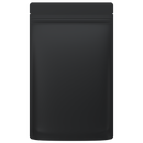 1/2 Ounce Matte Black & Matte Black Mylar Bags - Fast Fill (1000 qty.) - Dragon Chewer