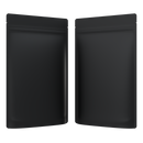 1/2 Ounce Matte Black & Matte Black Mylar Bags - Fast Fill (1000 qty.) - Dragon Chewer