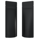 Pre Roll Disposable Matte Black & Matte Black Mylar Bags 2.16" x 6" - Fast Fill (1000 qty.) - Dragon Chewer