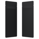 Pre Roll Disposable Matte Black & Matte Black Mylar Bags 2.16" x 6" - Fast Fill (1000 qty.) - Dragon Chewer