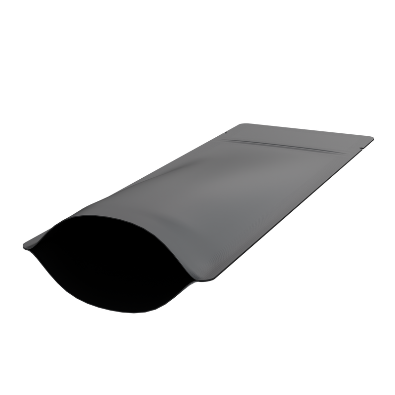 Pre Roll Disposable Matte Black & Matte Black Mylar Bags 2.16" x 6" - Fast Fill (1000 qty.)