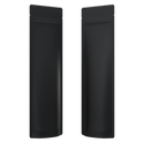 Syringe Pre Roll Matte Black & Matte Black Mylar Bags - Fast Fill (1000 qty.) - Dragon Chewer