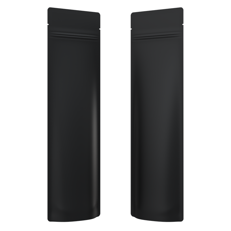 Syringe Pre Roll Matte Black & Matte Black Mylar Bags - Fast Fill (1000 qty.)
