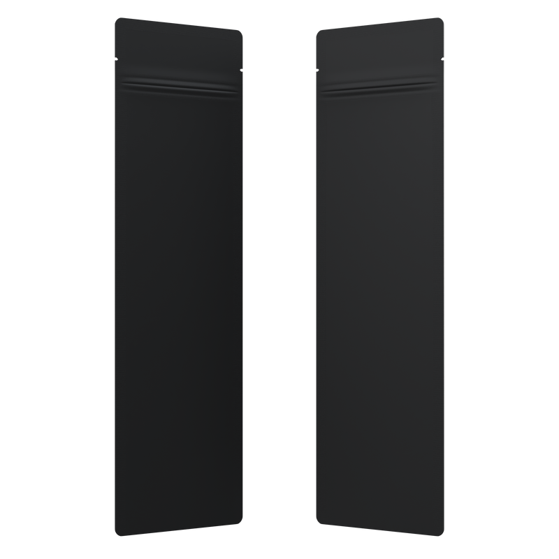 Syringe Pre Roll Matte Black & Matte Black Mylar Bags - Fast Fill (1000 qty.)