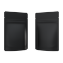 1 Gram Matte Black & Matte Black Mylar Bags - Fast Fill (1000 qty.) - Dragon Chewer