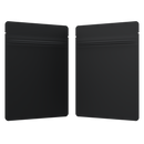 1/8 Ounce Matte Black & Matte Black Mylar Bags - Fast Fill (1000 qty.) - Dragon Chewer
