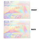 Medium 9 x 6 CR Exit Bags Gloss Holographic Mylar Bags - Child Resistant - (1,200 qty.) - Dragon Chewer