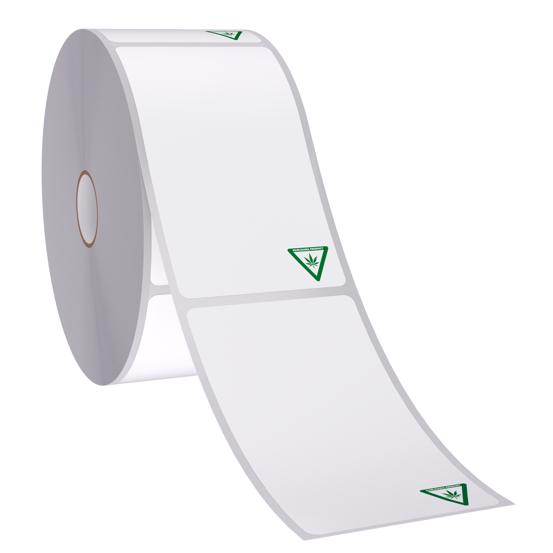 Michigan MMMP Thermal Recreational THC Universal Symbol Labels - BioTrack / Greenbits Portrait (700 qty.)