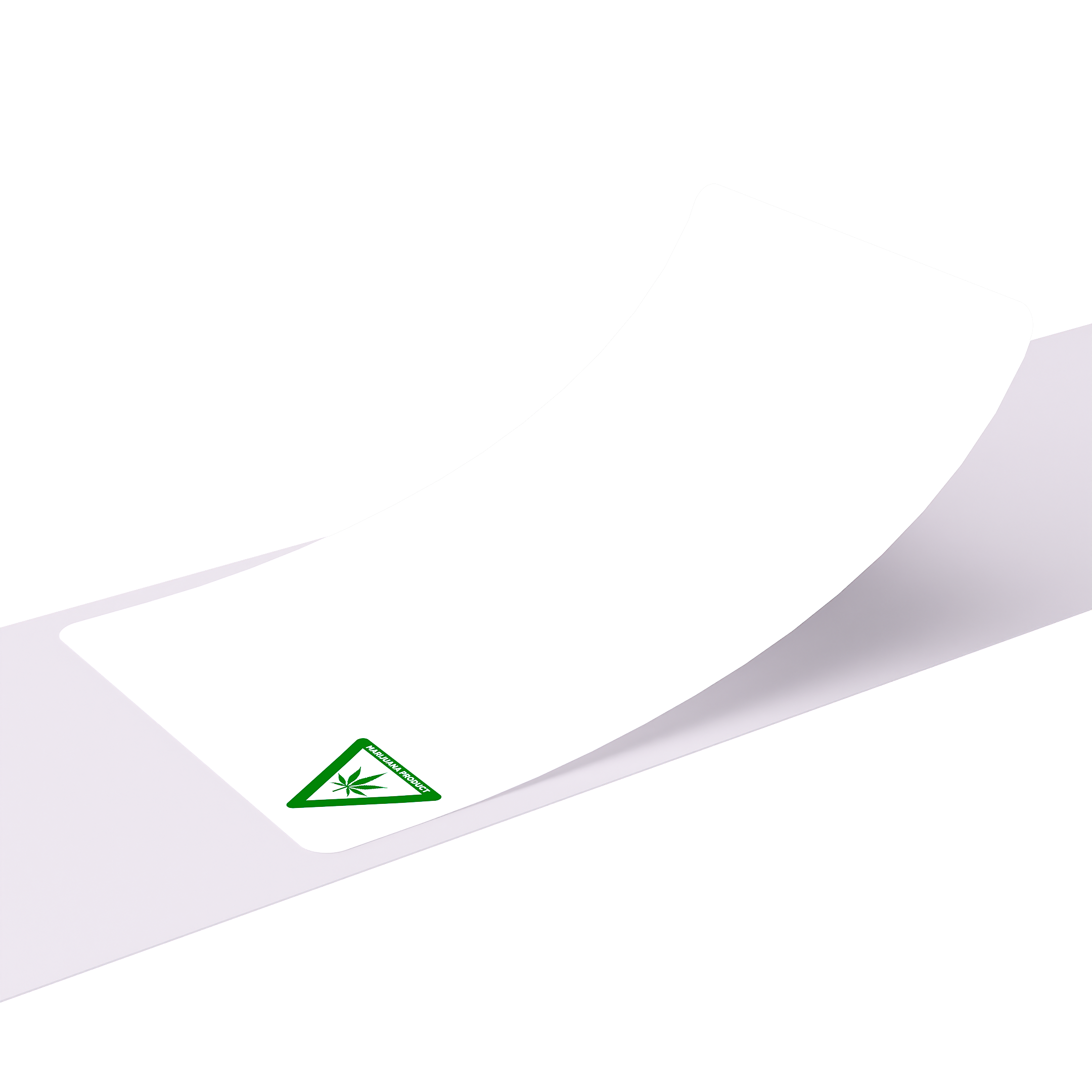 Michigan MMMP Thermal Recreational THC Universal Symbol Labels - BioTrack / Greenbits Portrait (700 qty.)