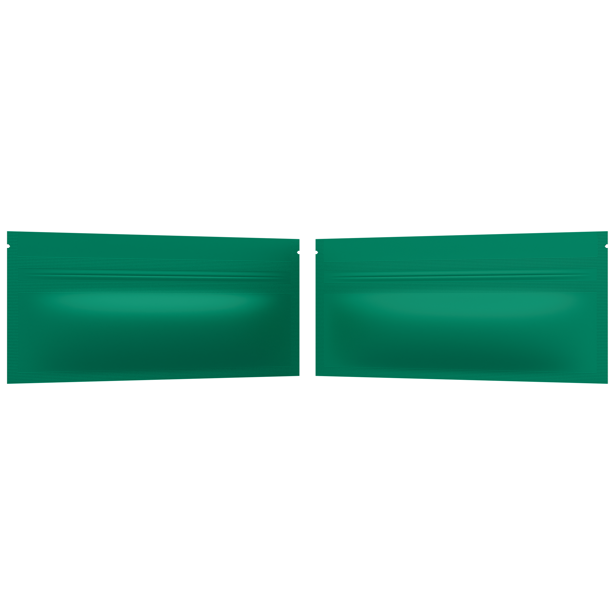 Pre Roll Matte Mint Green & Matte Mint Green Mylar Bags - (100 qty.) - Dragon Chewer