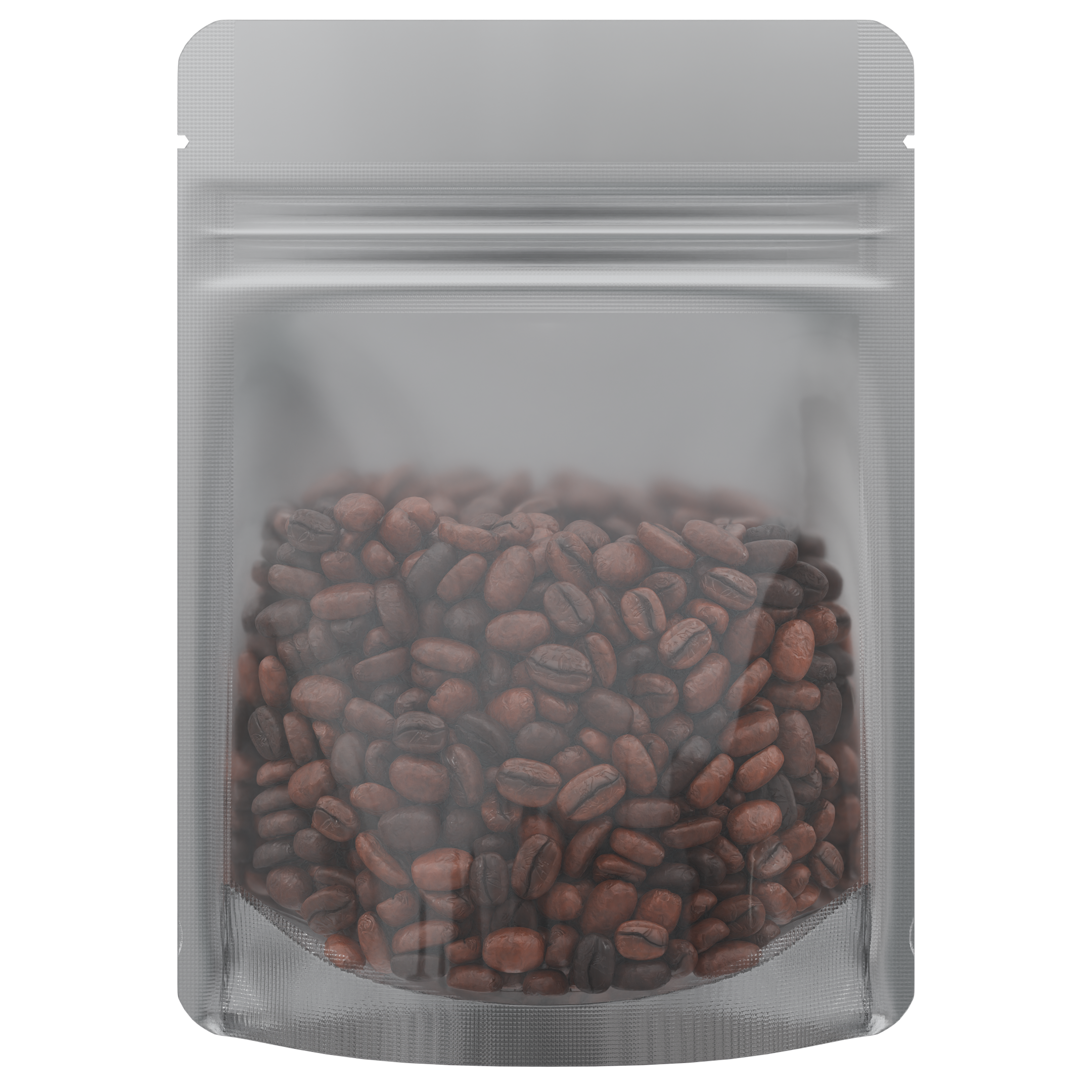 1/8th Ounce 3.5g CR Exit Bags Matte White / Gloss Clear - Tear Notch Mylar Bags - Child Resistant - (1,000 qty.) - Dragon Chewer