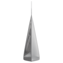 1/4th Ounce CR Exit Bags Matte White / Gloss Clear - Tear Notch Mylar Bags - Child Resistant - (1,000 qty.) - Dragon Chewer