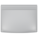 Large 12 x 9 CR Exit Bags Matte White Opaque Mylar Bags - Child Resistant - (800 qty.) - Dragon Chewer