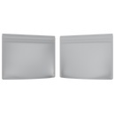 Large 12 x 9 CR Exit Bags Matte White Opaque Mylar Bags - Child Resistant - (800 qty.) - Dragon Chewer