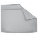 Large 12 x 9 CR Exit Bags Matte White Opaque Mylar Bags - Child Resistant - (800 qty.) - Dragon Chewer