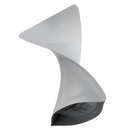 1/8th Ounce 3.5g CR Exit Bags Matte White / Matte White - Tear Notch Mylar Bags - Child Resistant - (1,000 qty.) - Dragon Chewer