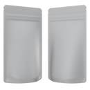 1/4th Ounce CR Exit Bags Matte White / Matte White - Tear Notch Mylar Bags - Child Resistant - (1,000 qty.) - Dragon Chewer