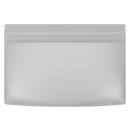 Medium 9 x 6 CR Exit Bags Matte White Opaque Mylar Bags - Child Resistant - (1,000 qty.) - Dragon Chewer