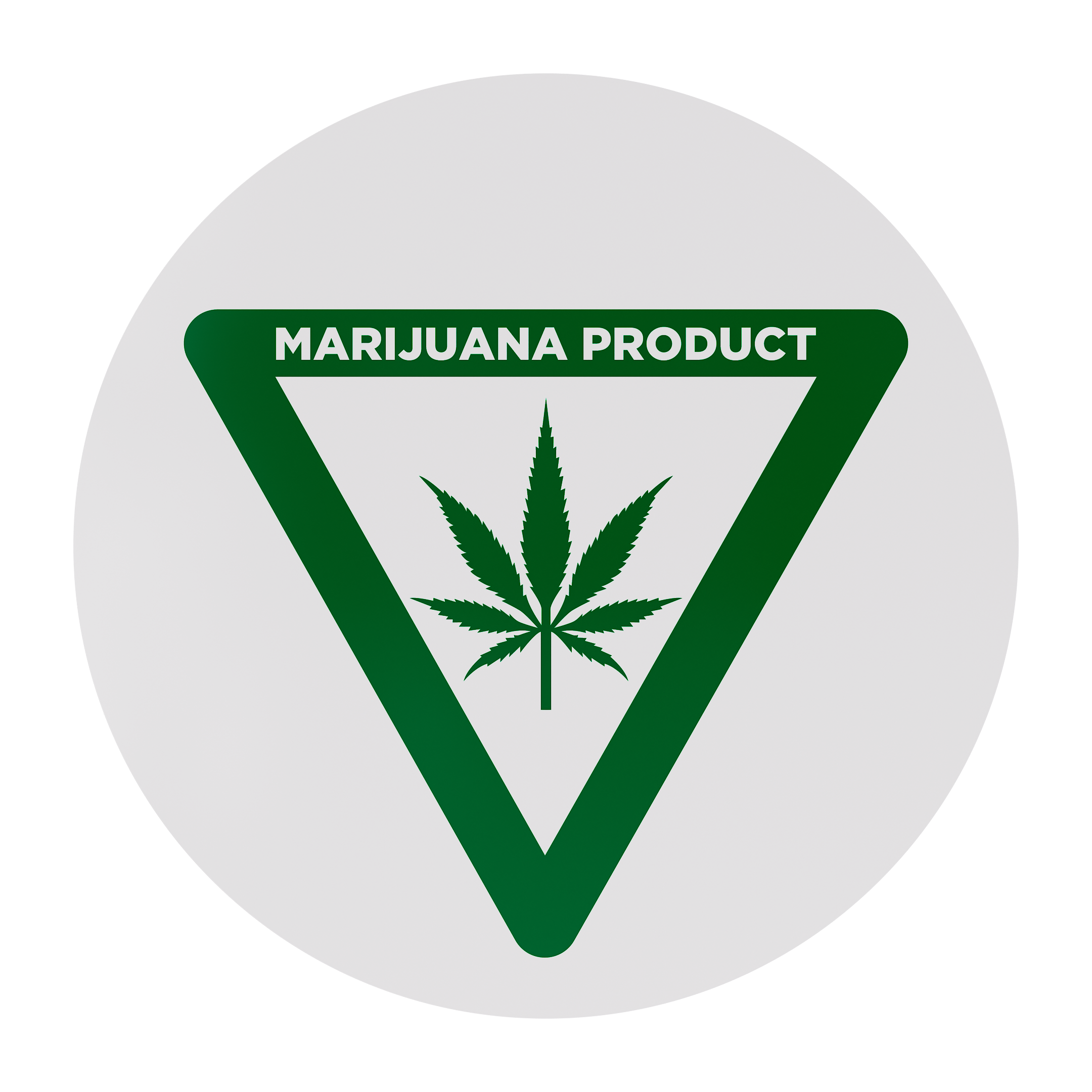 Michigan Marijuana Universal Marijuana Symbol (1,000 qty.)