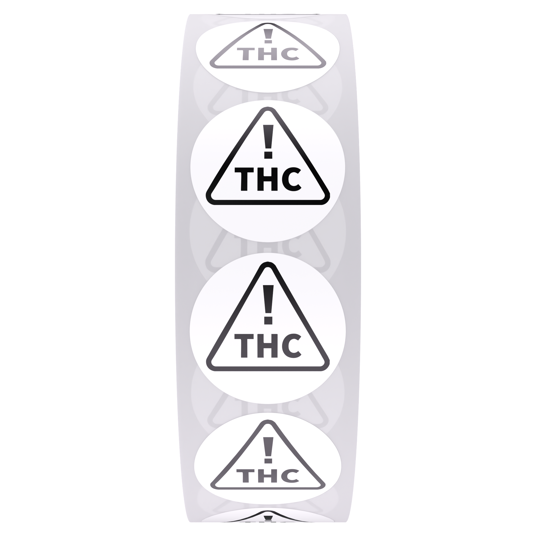 Nevada Dispensary Compliance Labels — Universal Symbol Warning Stickers (1000 qty)