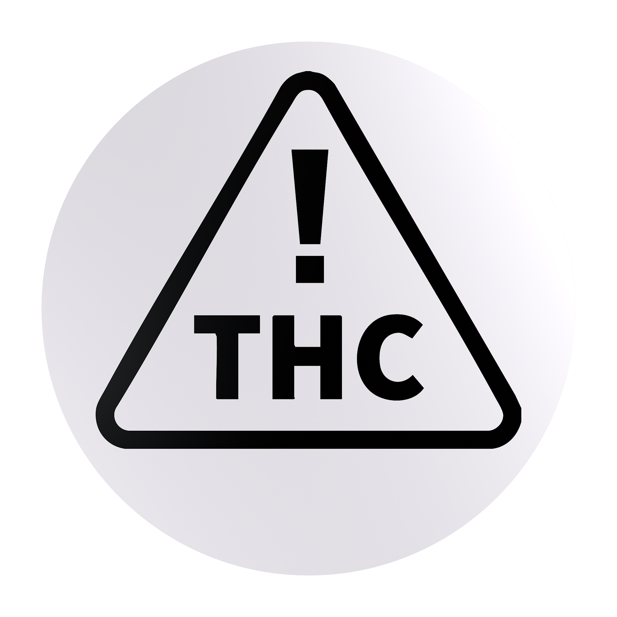 Nevada Dispensary Compliance Labels — Universal Symbol Warning Stickers (1000 qty)