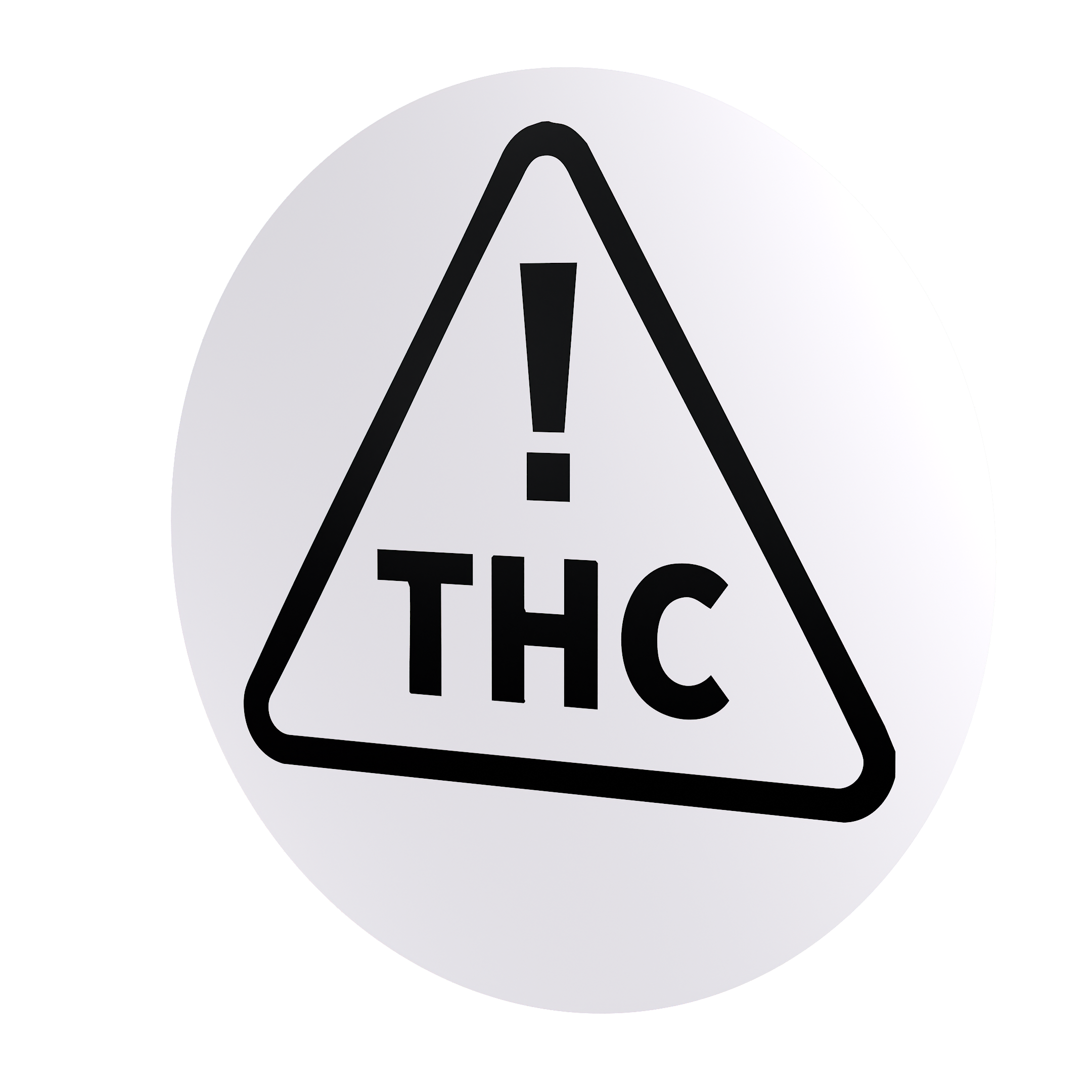 Nevada Dispensary Compliance Labels — Universal Symbol Warning Stickers (1000 qty)
