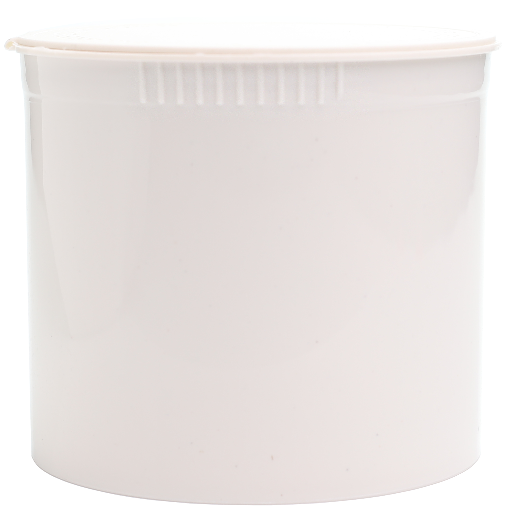 90 Dram White Recycled Ocean Plastic PCR Child Resistant Pop Top Conta