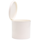 90 Dram Dragon Chewer White Big Pop Top CR Child Resistant Compliant Wholesale Packaging Storage Containers Bottles Jars near me bulk empty custom labels cans