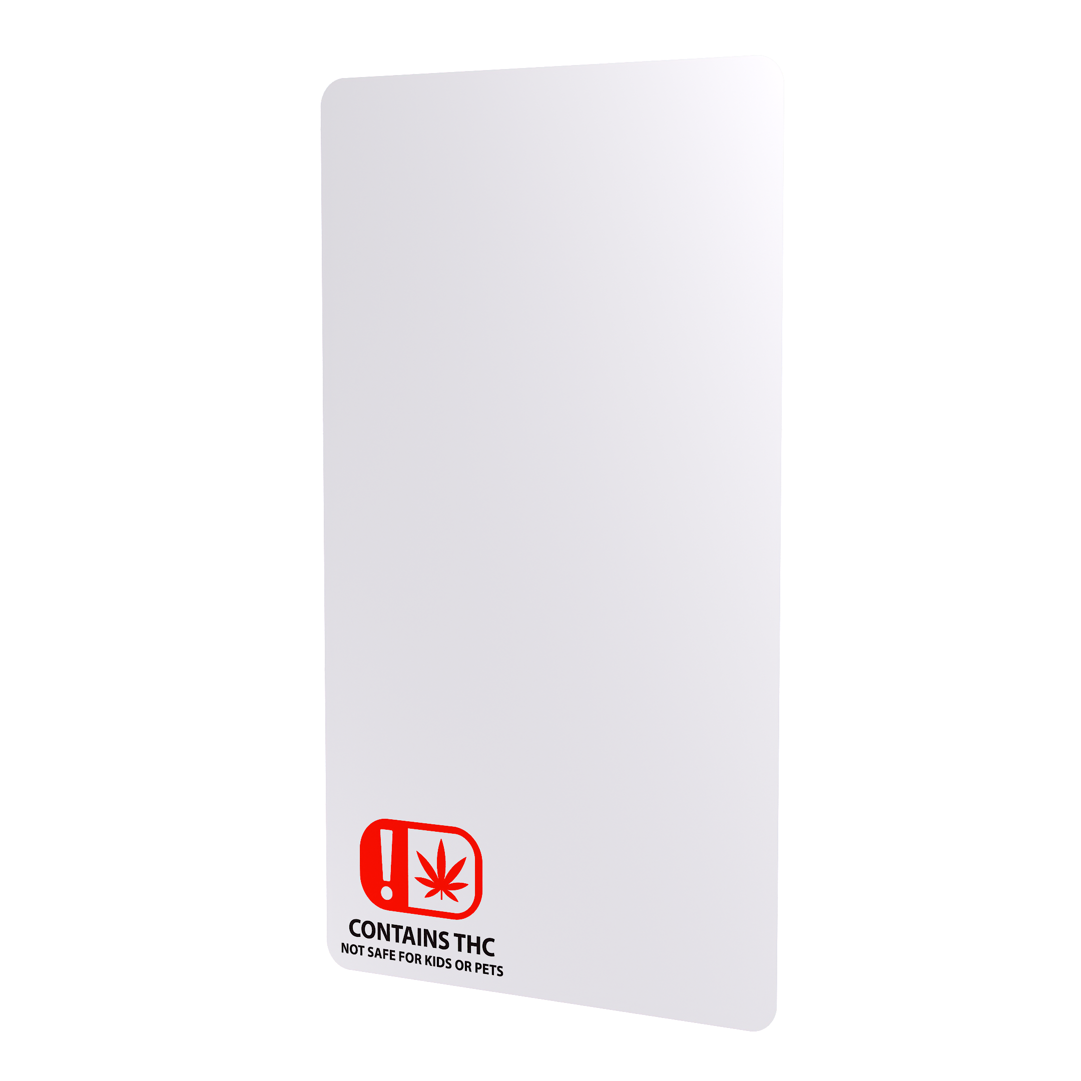 Oklahoma OMMA Thermal Recreational THC Universal Symbol Labels - BioTrack / Greenbits Portrait (700 qty.)