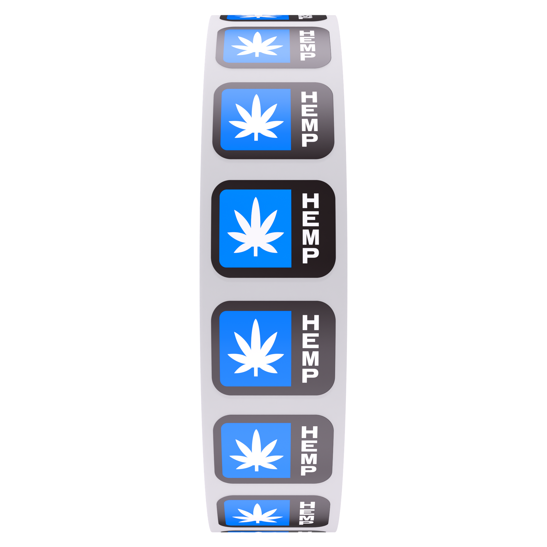 Oregon Blue Hemp OLCC Universal Marijuana Symbol (1,000 qty.)