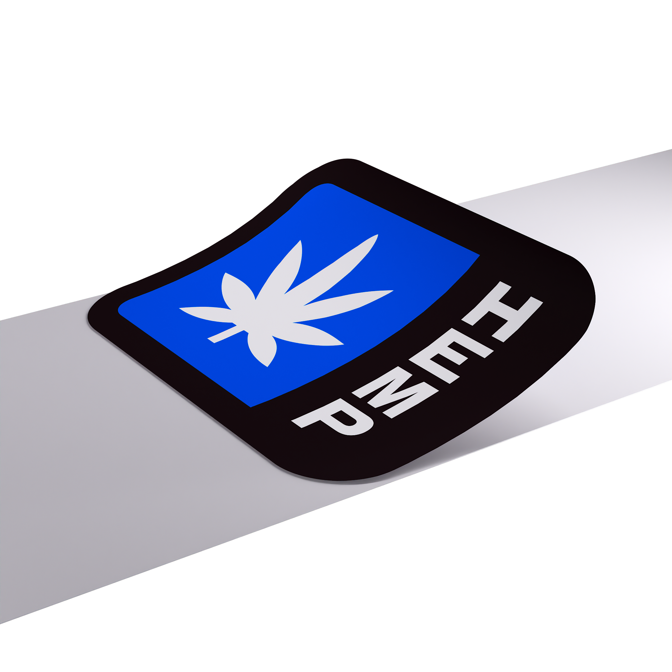 Oregon Blue Hemp OLCC Universal Marijuana Symbol (1,000 qty.)