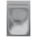 Gloss Black Vista Clear Dragon Chewer 1 gram one g smell proof mylar bags by HIGHLOCK. Best thick wholesale bulk dispensary custom child resistant packaging 420 barrier bags tamper evident resealable large food storage heat sealable tear notches 3 x 4.5