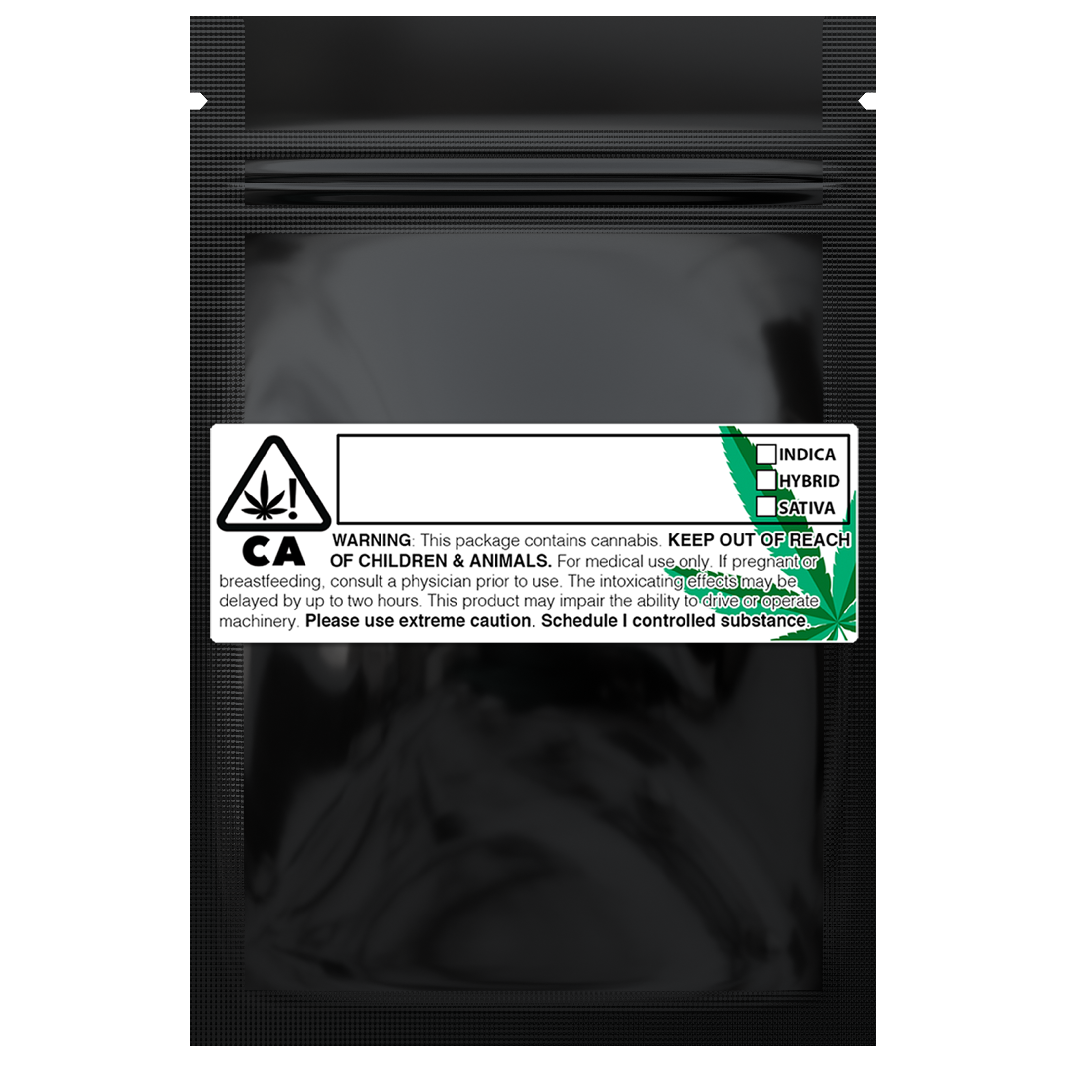 Gloss Black Opaque Dragon Chewer 1 gram one g smell proof mylar bags by HIGHLOCK. Best thick wholesale bulk dispensary custom child resistant packaging 420 barrier bags tamper evident resealable large food storage baggies 3 x 4.5 custom labels stickers strain rx generic California cali