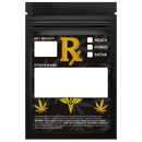 Gloss Black Opaque Dragon 1 gram one g smell proof mylar bags by HIGHLOCK. Best thick wholesale bulk dispensary custom child resistant packaging 420 barrier bags tamper evident resealable large food storage near me nearby 3 x 4.5 small custom labels stickers strain designer